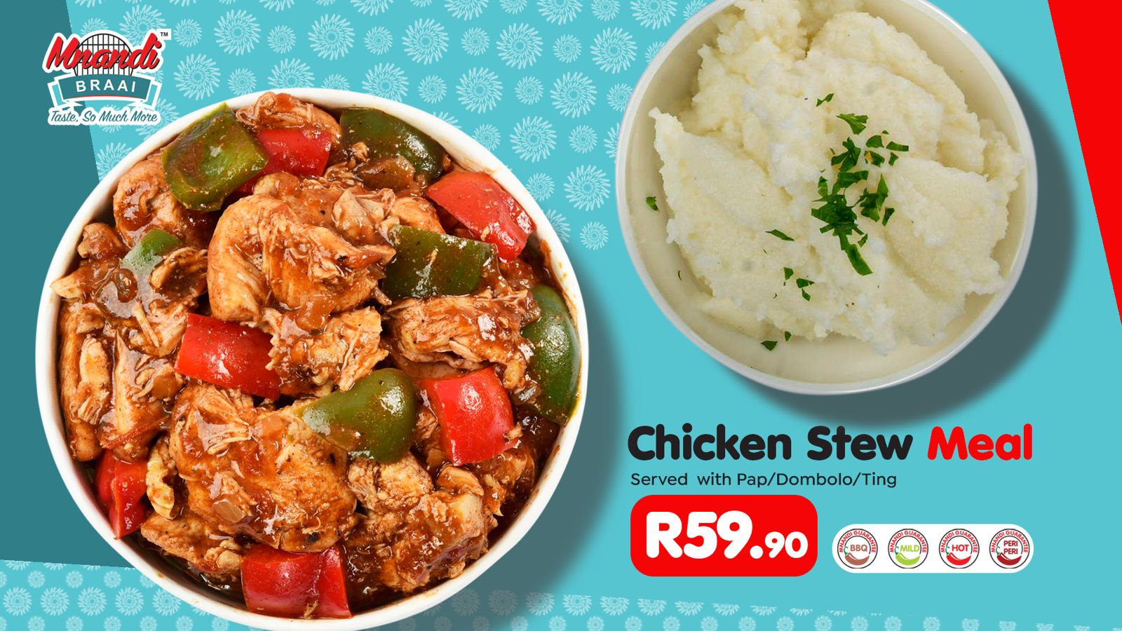 Chicken Stew Meal menu card